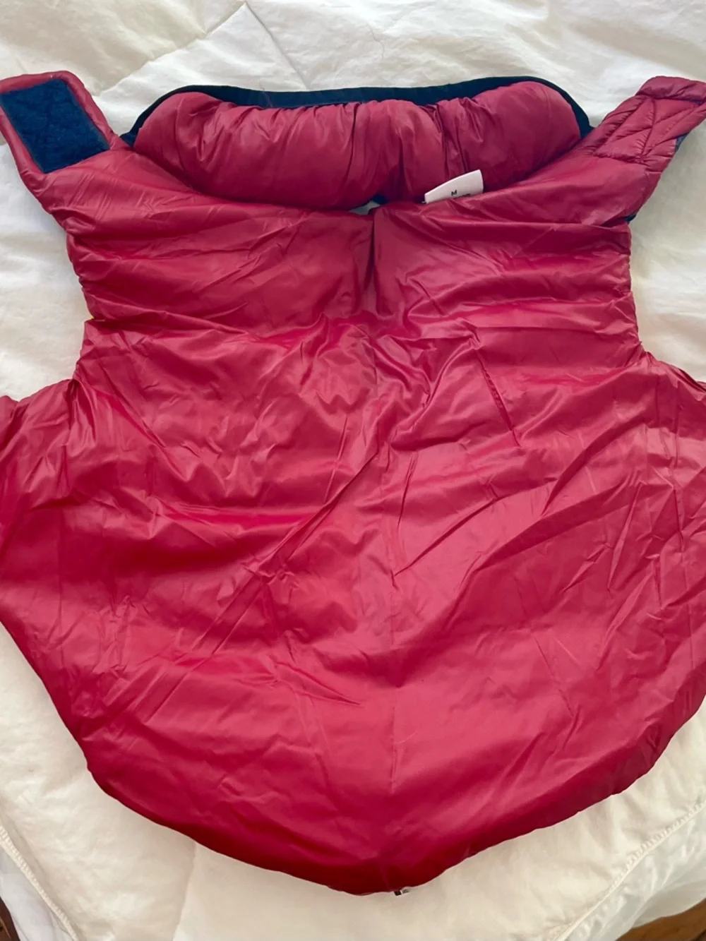 NWOT Fab Dog Colorblock Puffer Vest